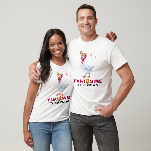 T-shirt Pantomime Thespian - Mère Oie (Unisexe)