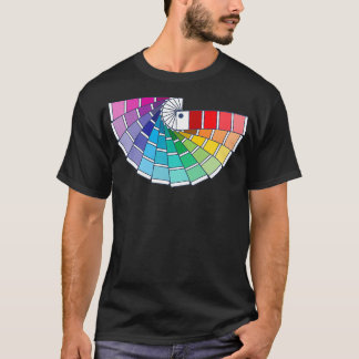T-shirt Pantone Couleur puce swatts livres