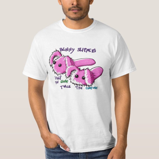 T-shirt Pantoufles de lapin (Devant)