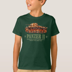 T-shirt Panzer II A2 2ÈME GUERRE MONDIALE allemands de cha