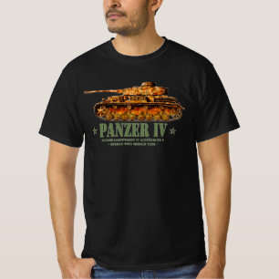 T-shirt Panzer IV D Guerre mondiale Deux Allemands 2ÈME GU