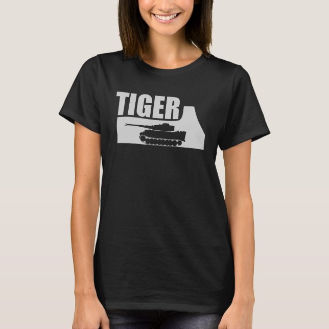 T-shirt Panzer VI Tiger 1 Allemand 2ÈME GUERRE MONDIALE 2 (Devant)