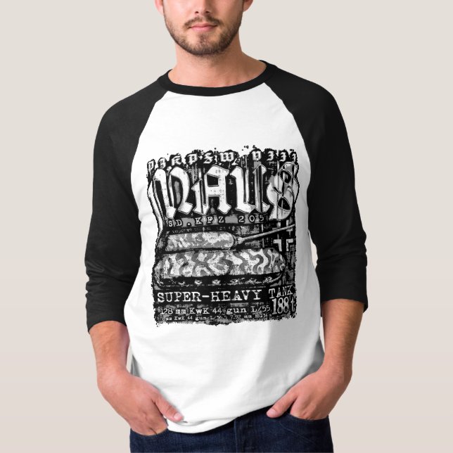 T-shirt Panzer VIII Maus (Devant)