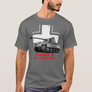 T-shirt Panzerkampfwagen Panther V Char militaire 2ÈME GUE