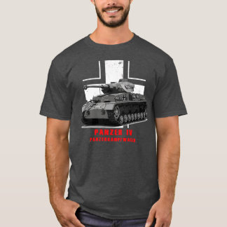 T-shirt Panzerkampfwagen Panzer IV Char militaire 2ÈME GUE