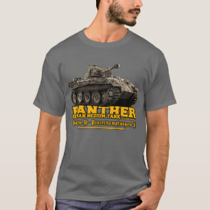 T-shirt Panzerkampfwagen V Panther char allemand 2ÈME GUER