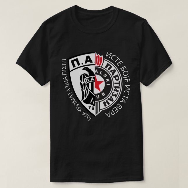 T-shirt Paok Partizan Iste Boje Ista Vera (Design devant)