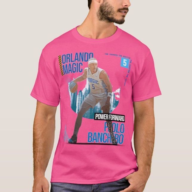 T-shirt Paolo Banchero Basketball Art Magie 2 (Devant)