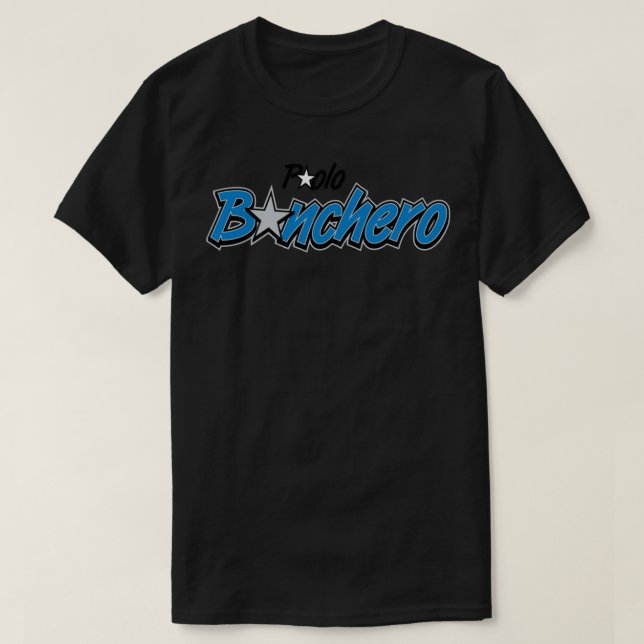 T-shirt Paolo    BancheroOrlando Magic Basketball Classiqu (Design devant)