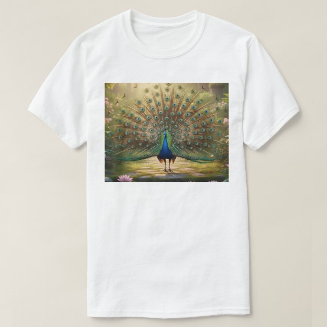 T-shirt Paon  (Design devant)