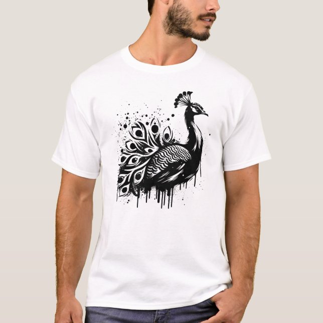 T-shirt Paon (Devant)