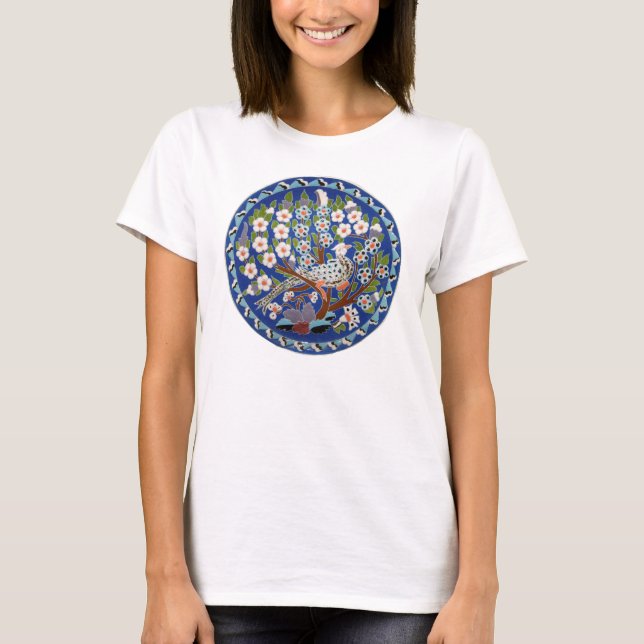 T-shirt Paon floral (Devant)