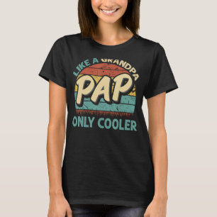 T-shirt PAP comme un grand-père seulement Glacière Vintage
