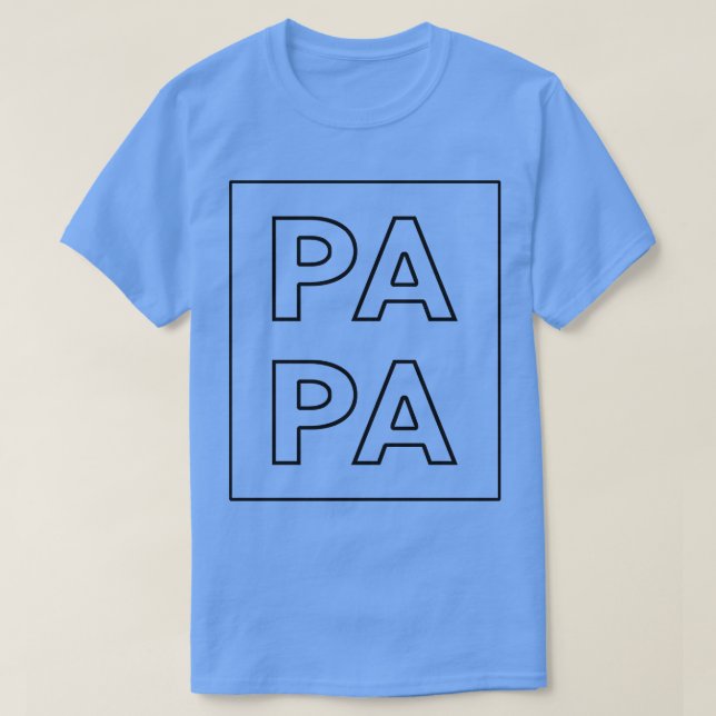 T-SHIRT PAPA (Design devant)