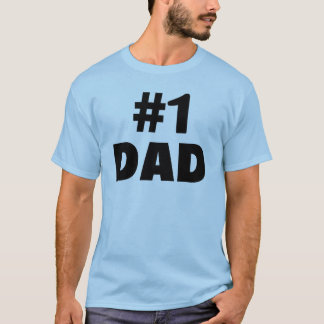 T-shirt Papa #1 (noir)