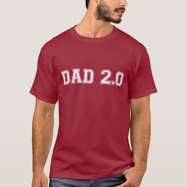 T-shirt Papa 2,0 (Devant)