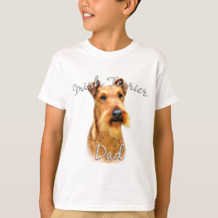T-shirt Papa 2 de Terrier irlandais