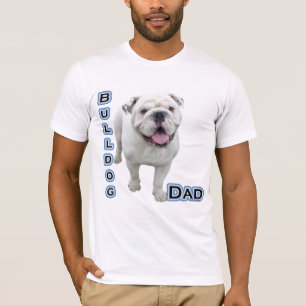 T-shirt Papa 4 de bouledogue