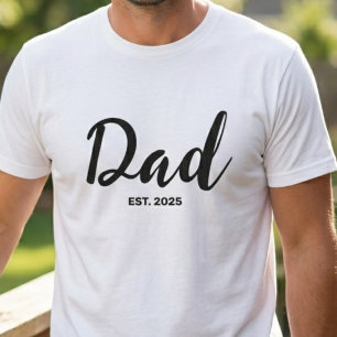 T-shirt Papa a fondé un nouveau cadeau pour papa