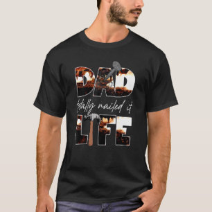 T-shirt Papa a totalement réussi sa vie Chemise Western Fê