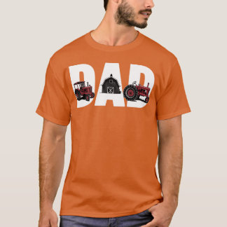 T-shirt Papa agriculteur amoureux de la ferme Papa agricul
