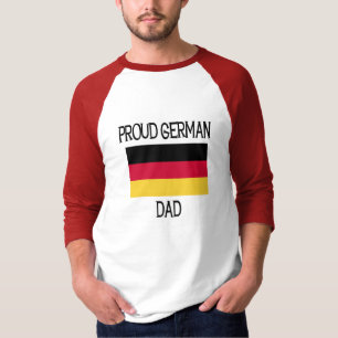 T-shirt Papa allemand fier
