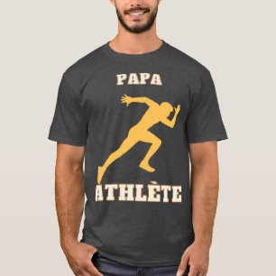 T-shirt Papa Athlete