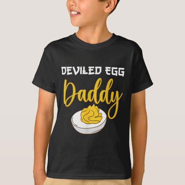 T-shirt Papa aux oeufs décapités (Devant)