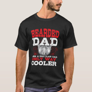 T-shirt Papa barbu comme un papa normal mais en bien plus
