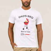T-shirt papa BBQ