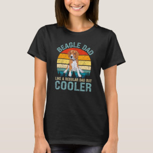 T-shirt Papa beagle Comme Un Père Régulier Mais Glacière P