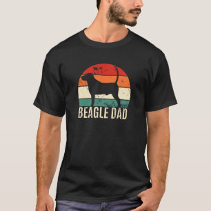 T-shirt Papa Beagle Papa Chien