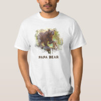 *~* PAPA BEAR Cub Art Fête des pères Cadeau AP86