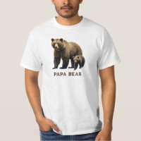 *~* PAPA BEAR Cub Fête des pères cadeau AP86