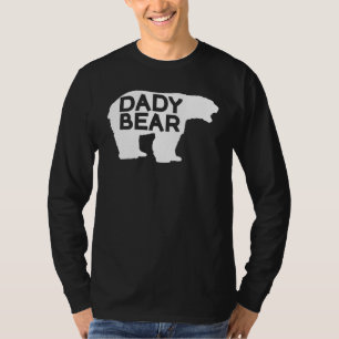 T-shirt Papa Bear Cubs Famille Père Enfants Jumeaux Animal