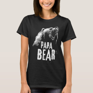 T-shirt Papa Bear Meilleure Fête des pères Papa Père Pop C