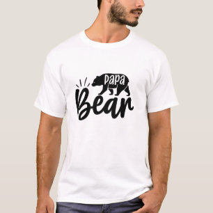 T-shirt Papa Bear - Papa