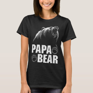 T-shirt Papa Bear Papa Fête du Père