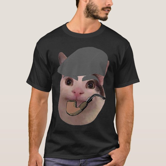 T-shirt Papa Beluga Chat (Devant)