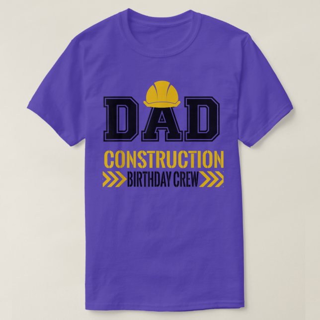 T-shirt Papa Birthday  (Design devant)