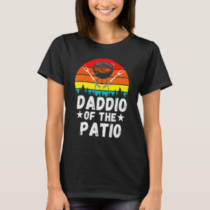 T-shirt Papa Blague Daddio Du Mari De Patio