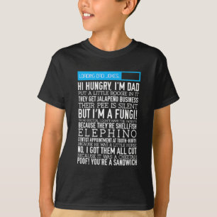 T-shirt Papa Blagues drôle de fête des pères cadeau de cha