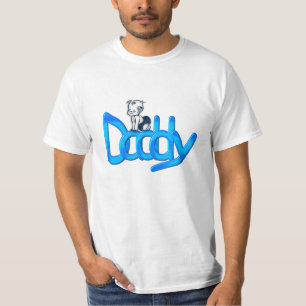 T-shirt Papa Bleu Bébé