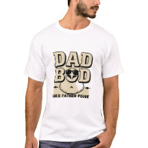 Papa Bod - Comme un Père Figure" (T-shirt drôle)