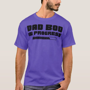T-shirt Papa Bod En Cours Drôle Fête des pères Père Figur