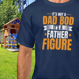 T-shirt Papa Bod Père Figure Drôle Citation Cadeau