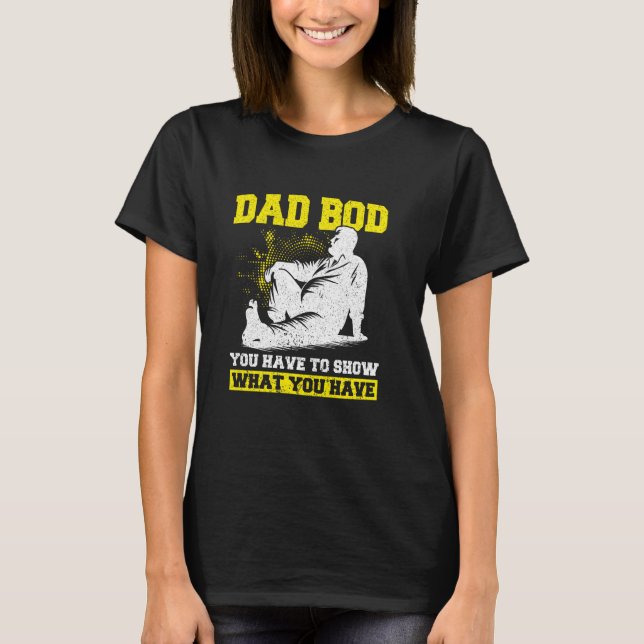 T-shirt Papa Bod Père Figure Fête des pères 1 (Devant)