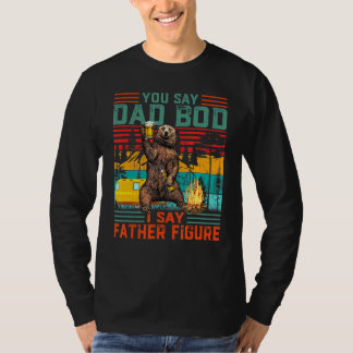 T-shirt Papa Bod Pour Papa Ours Vintage Boire Bière