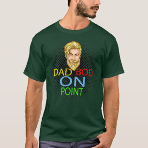T-shirt Papa boite sur le point