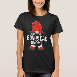 T-shirt Papa Bonus Gnome Buffalo à carreaux Famille assort